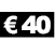 PREZZO MEDIO  40 EURO